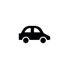 Fototapeta premium car icon solid. vehicle and transportation icon stock. vector illustration