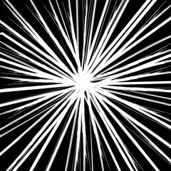 Obraz premium fractal burst background