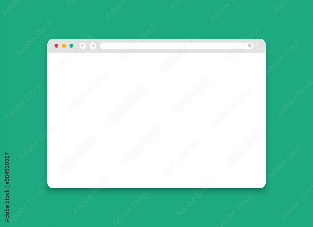 Poster browser window mockup. modern internet page. template web window.графика и иллюстрации