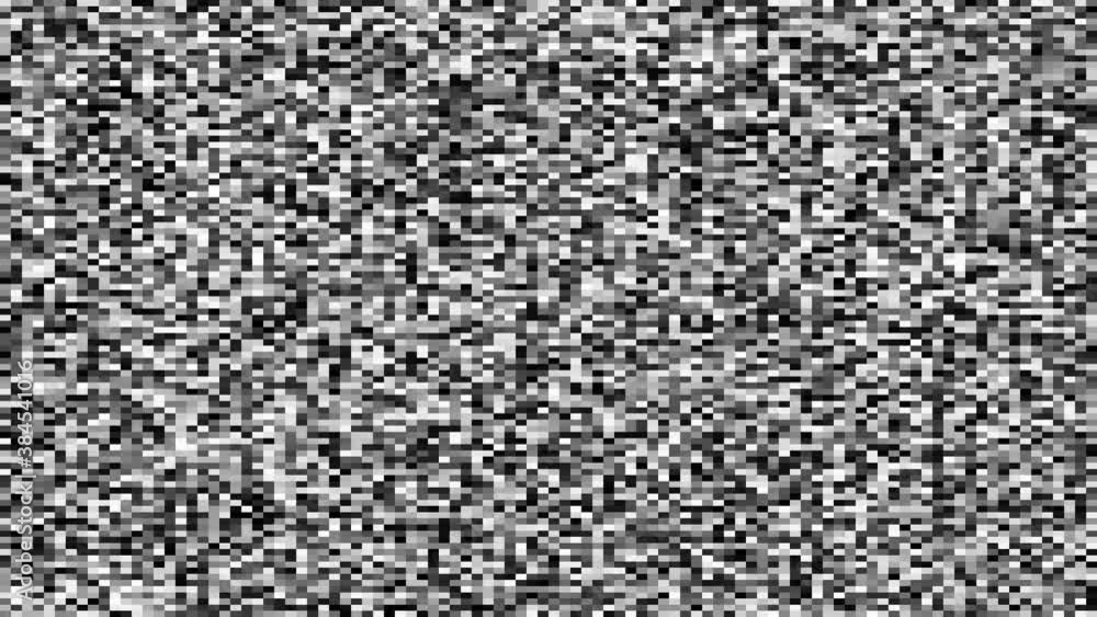 Poster static transition of background noise mask