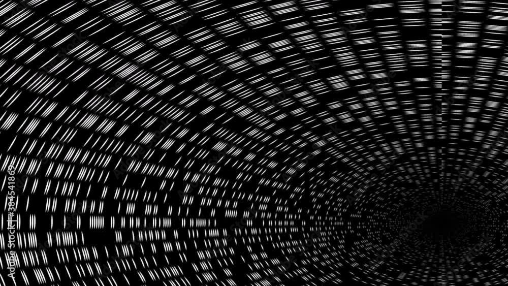 Aufkleber mutliple tiers of bars objects passing viewer conceptual space mask
