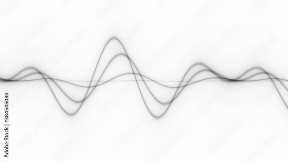 Poster soft undulating calm cool smooth waves of energy lines slowly changing relax