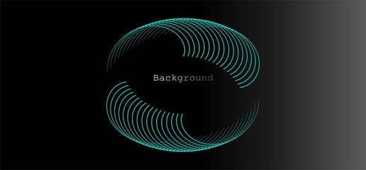 Abstract background. Space background with linear swirl. © Ekaterina