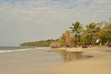 The lush mountains and beautiful beaches of Costa Rica in Central America