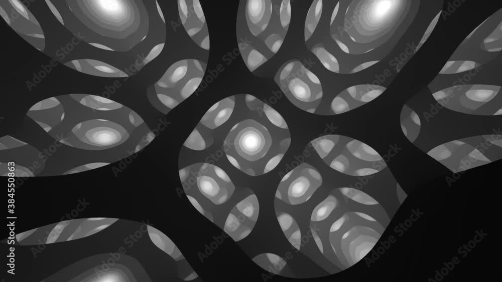 Aufkleber forward into weird mesh of forest abstract deep dark darkness