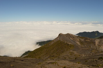 The lush mountains and beautiful beaches of Costa Rica in Central America