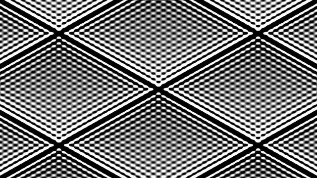 Bars of Softly Changing Mask Grid Diamond Rhombus
