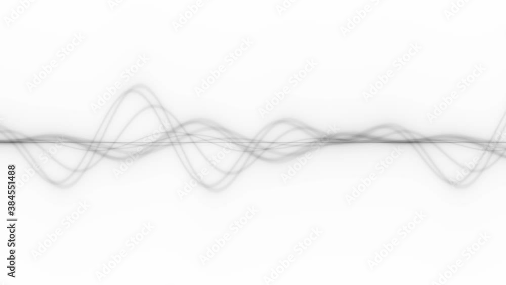 Aufkleber soft muted gentle moving waves waveforms frequencies mask