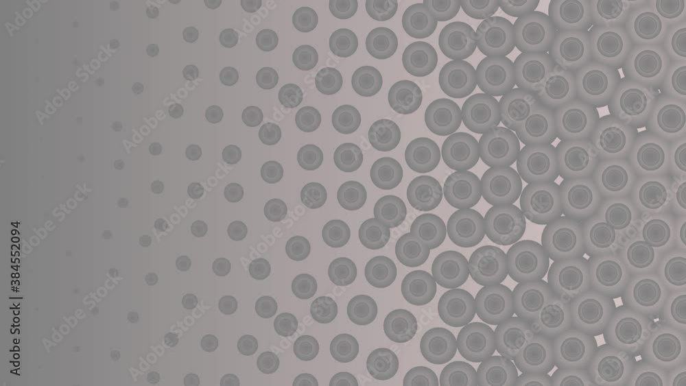 Poster Crowd Simulation Abstract Blobs Trying to Fit Into One Side of Frame