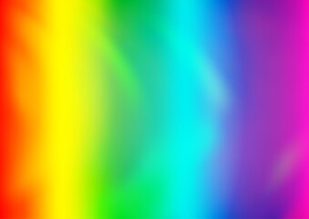 Light Multicolor, Rainbow vector blurred shine abstract pattern.