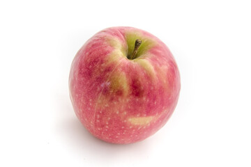 Red apple isolated on white background