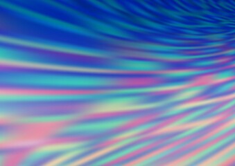 Fototapeta premium Light BLUE vector abstract blurred background.