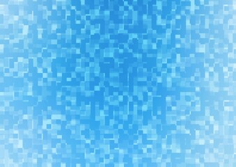 Light BLUE vector backdrop with rectangles, squares.