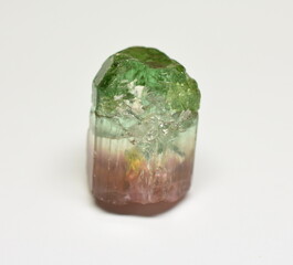 Tourmaline from congo raw gemstone crystal