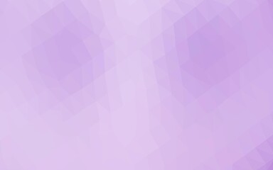 Light Purple vector polygonal background.