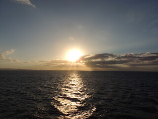 Morze widziane z poziomu morza