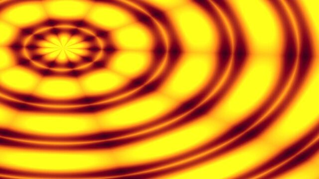 Orange Yellow Burning Hot Platform Moving Throne