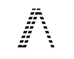 a and j logo designs and logo letters