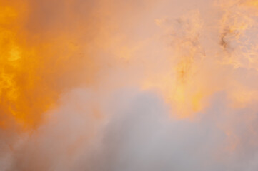 Fire and smoke background