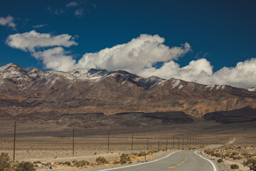 california state route 178 road from bakersfield around sequoia national park leading to death valley © Ji