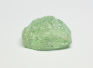 Tourmaline from Congo raw gemstone crystal