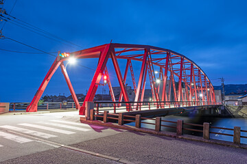 Fototapeta na wymiar Iroha Bridge in Wajima, Japan