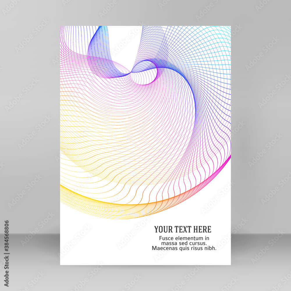 Poster design elements. ring circle elegant frame border