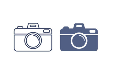 Camera icon. Compact isolated. Photography concept. Vector illustration.