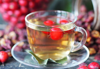 The season for picking berries and herbs for the future. A cup of tea with hawthorn will help to cope with many ailments, diseases and flu.
