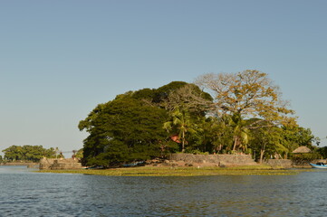 Sand boarding and sleighing in the volcanic ashes of the volcanoes of Léon in Nicaragua