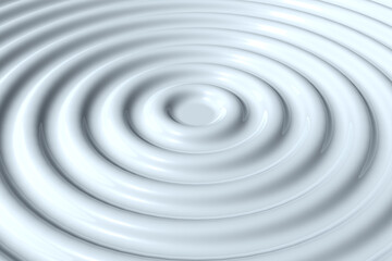 波紋の3Dイラストレーション