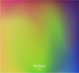 Abstract blurred gradient mesh background bright rainbow colors.