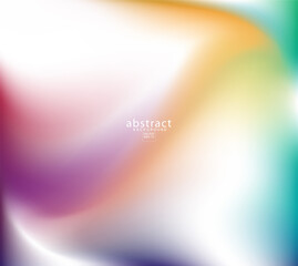 Abstract blurred gradient mesh background bright rainbow colors.
