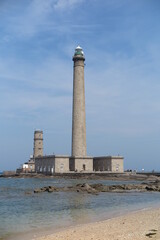 Fototapeta premium Leuchtturm Gatteville, Pointe du Barfleur, Cotentin Normandie