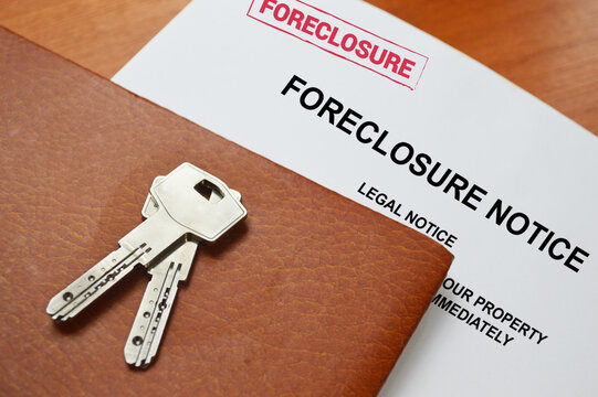 Foreclosure Notice And House Keys