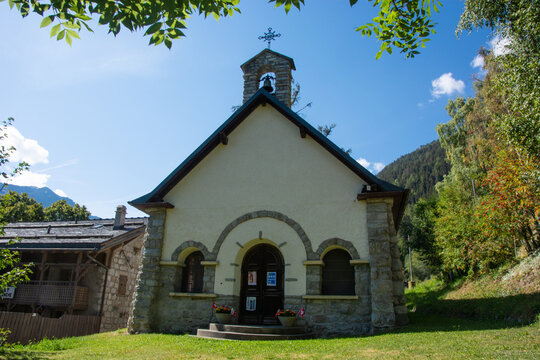 Kapelle von Bleusy in Nendaz / Wallis / Schweiz