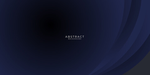 Blue curve wave abstract background. geometric illustration with gradient. background texture design for poster, banner, card and template. Vector illustration 