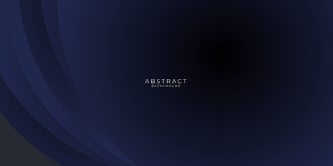 Blue curve wave abstract background. geometric illustration with gradient. background texture design for poster, banner, card and template. Vector illustration 