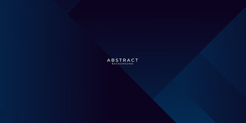 Modern blue abstract presentation background with shadow 3d layered light rectangle. Abstract background dark blue with modern corporate concept. 