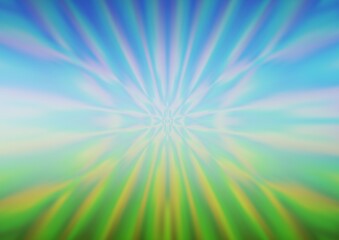 Obraz premium Light Blue, Green vector abstract template.