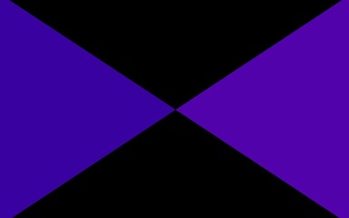 Dark Purple vector triangle mosaic cover.