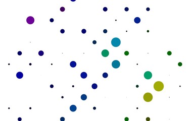 Light Multicolor, Rainbow vector texture with disks.