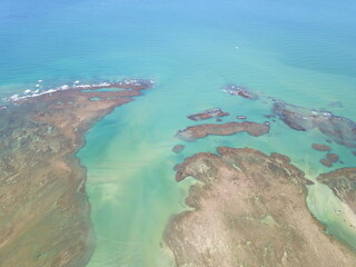 Fototapeta na wymiar Drone Beach reef view ( not edited )