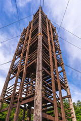 Lookout wooden tower in Polana © Zoltan