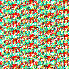 seamless pattern with hearts