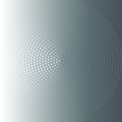 
Lattice curves vector template, geometric graphic design. Abstract gradient background with dots located in a circle. Curves grid texture for cover, banner layout.