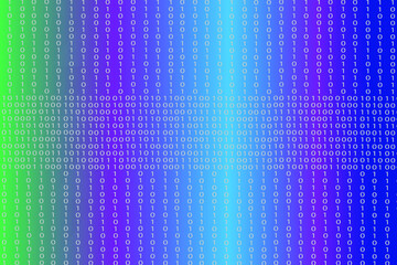 
Lattice curves vector template, geometric graphic design. Abstract blue background with repeating numbers. Curves grid texture for cover, banner layout.