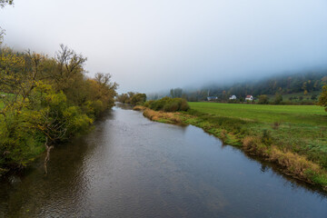 Das Donautal im Herbst
