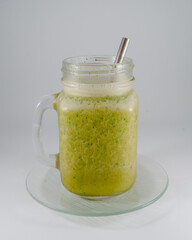 Green Smoothie white background