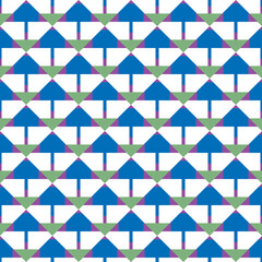 Vector seamless pattern texture background with geometric shapes, colored in blue, purple, green, white colors.